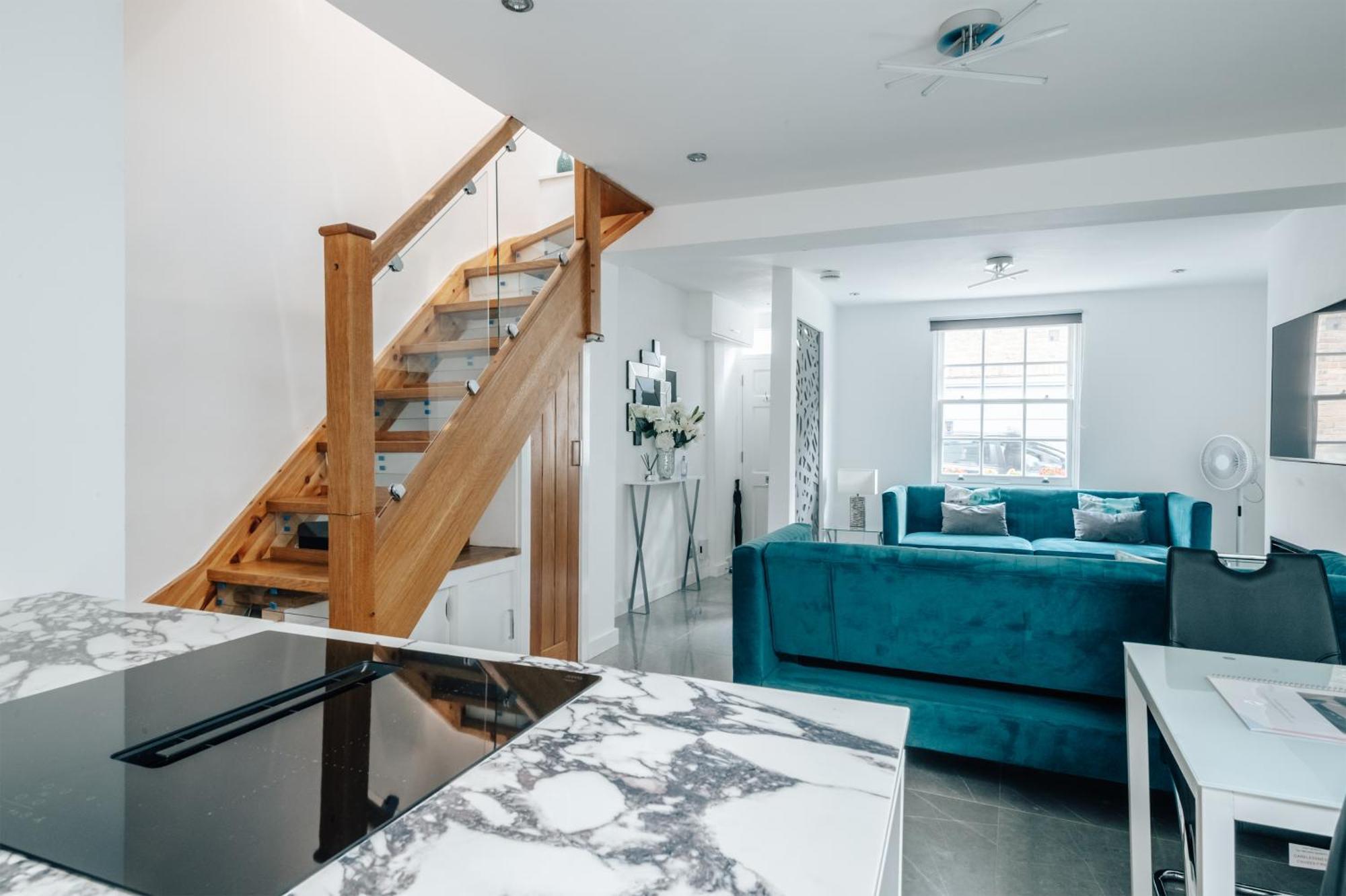런던 Exceptional Whole House Chelsea With Roof Terrace 아파트 외부 사진