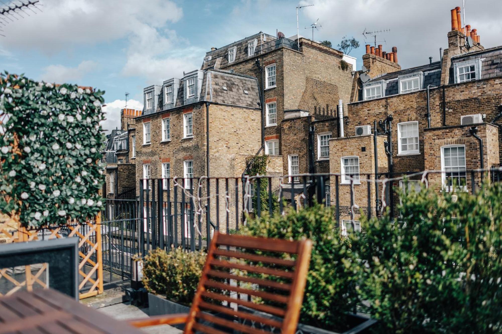 런던 Exceptional Whole House Chelsea With Roof Terrace 아파트 외부 사진