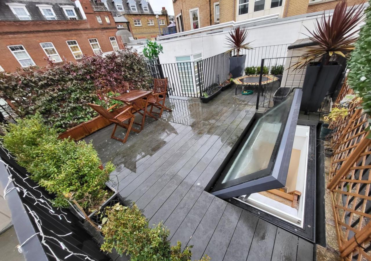 런던 Exceptional Whole House Chelsea With Roof Terrace 아파트 외부 사진